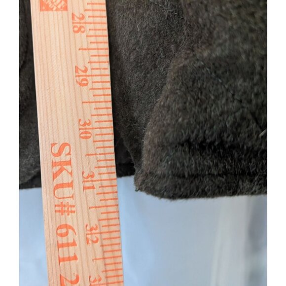 Atlantic Rancher Green Yellow Reversible Jacket Hood Corduroy Collar Mens Size L - Picture 11 of 13